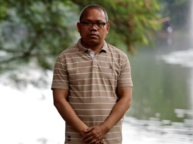 indigenous people s rights activist michael chakma who was released after being held in a clandestine prison for more than five years poses for a photograph at a park in dhaka bangladesh august 23 2024 photo reuters