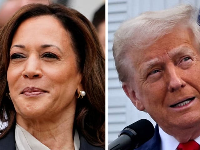 kamala harris and donald trump photo reuters