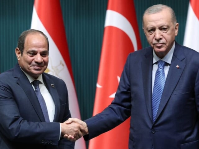 turkey s president recep tayyip erdogan on wednesday hosts abdel fattah al sisi during the egyptian leader s first ever turkey visit in ankara on sept 4 2024 photo turkish directorate of communication