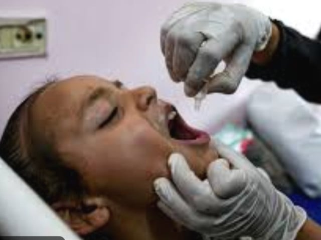 polio vaccination campaign in gaza photo ap