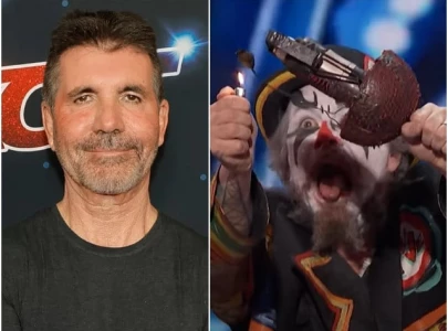 simon cowell conquers clown phobia as jelly boy wows on america s got talent
