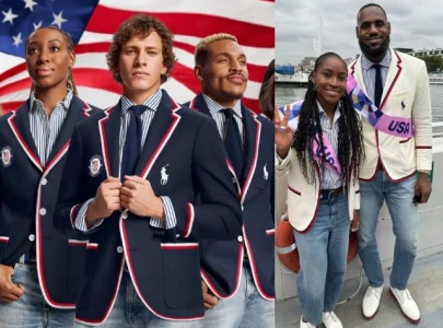 ralph lauren faces backlash for team usa s outfits at paris olympics opening ceremony