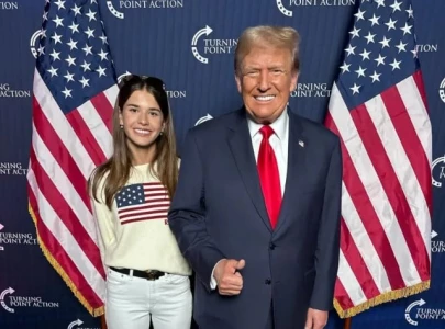 trump s granddaughter kai says grandfather sets the bar high in rnc speech