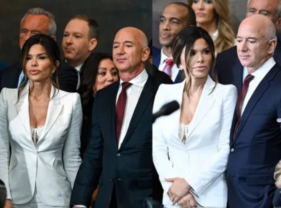 jeff bezos fianc e lauren sanchez faces backlash for revealing outfit at trump s 2025 inauguration