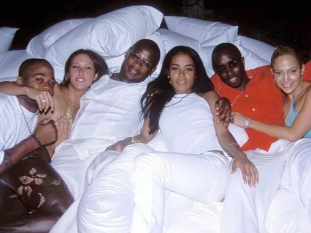 Jennifer Lopez and Aaliyah seen with Diddy in resurfaced photo from wild  Fourth of July party