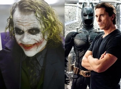 heath ledger s the dark knight scene was all too real reveals christian bale