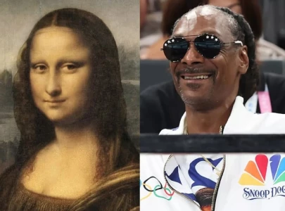 snoop dogg tours the louvre jokes he s mona lisa s twin brother tony lisa during paris olympics