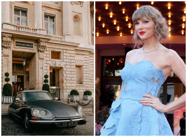 taylor swift staying at 21k per night h tel de crillon during eras tour paris leg