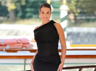 georgina rodriguez stuns in sheer emerald ala a dress at the 2024 red sea film festival