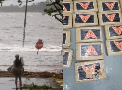 cocaine worth over 1 million washes ashore in florida keys after hurricane debby