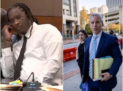 young thug s lawyer arrested in court over confidential leak during rico trial