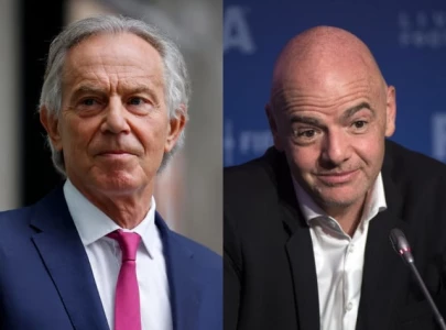 fifa president and tony blair join celebrities at ambani merchant s multimillion dollar wedding
