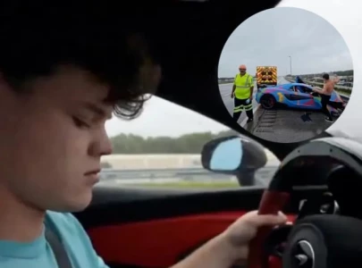20 year old youtuber crashes 200k mclaren in miami while texting and driving during livestream