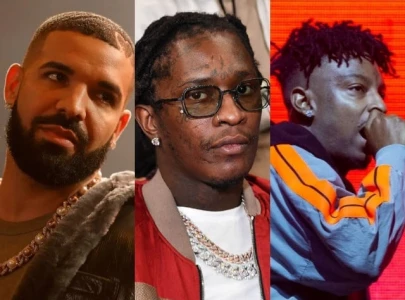 drake drops new tracks on instagram account featuring young thug 21 savage and latto