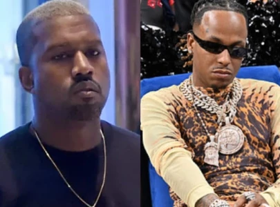 kanye west hints at retirement from music in text to rich the kid