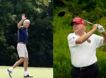 donald trump challenges president biden to a 1 million charity golf match