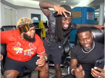 kevin hart facetimes lebron james during kai cenat s livestream with druski