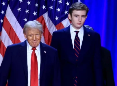 barron trump s surprising answer when asked about politics at nyu draws attention