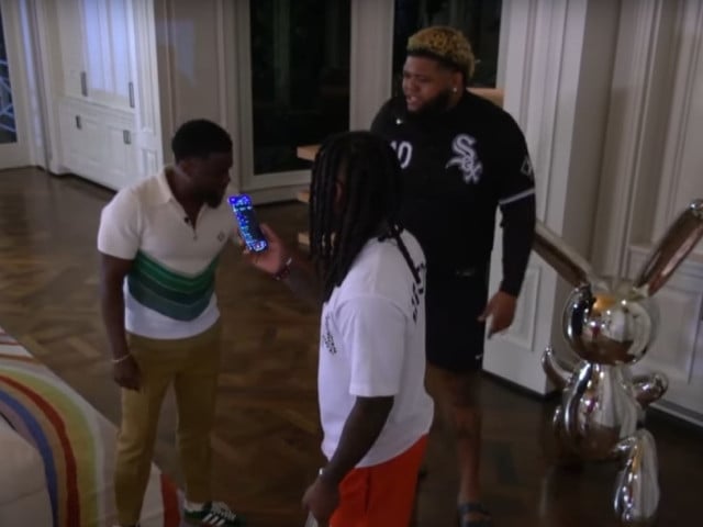 kai cenat shocks kevin hart and druski with secret tunnel tour claims diddy is his neighbor