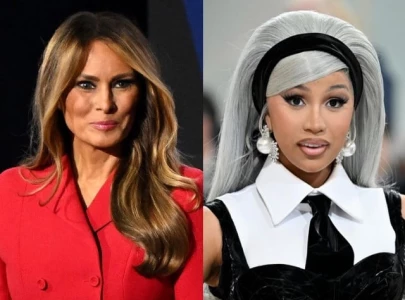 cardi b posts explicit melania trump photo after maga troll mocks her past as a stripper