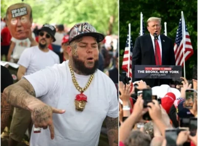 maga rappers take center stage at trump s bronx rally
