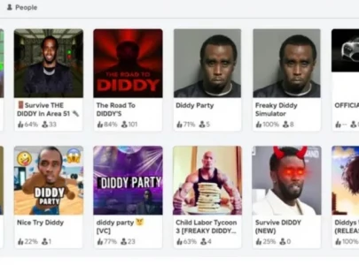 roblox accused of hosting predatory content like escape to epstein island and diddy party