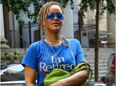 rihanna laughs off rumors i m just retired from dressing up