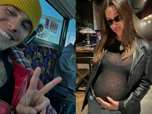 justin bieber and hailey shares snaps of growing baby bump again