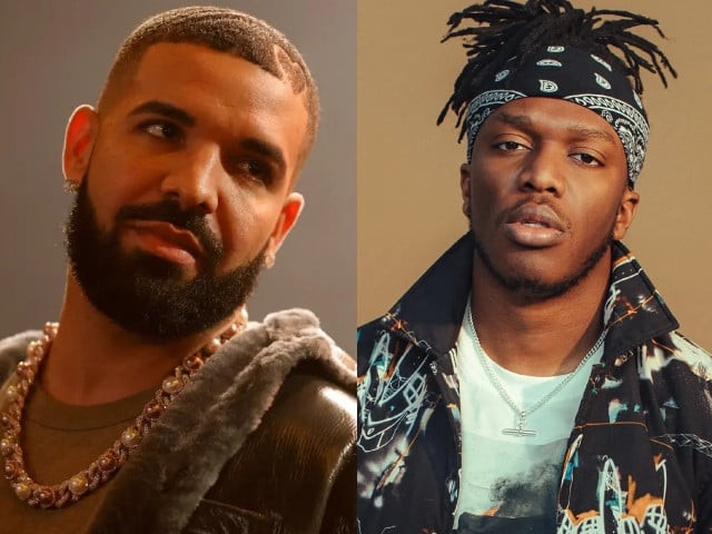 drake trolls ksi s new song thick of it during adin ross stream and on instagram