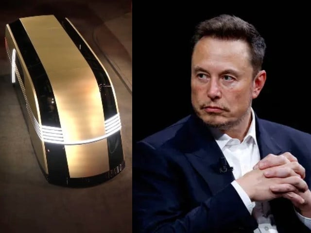 elon musk unveils tesla s robovan as the night s surprise at we robot event
