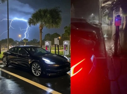 tesla hits 1tr value on musk backed trump win