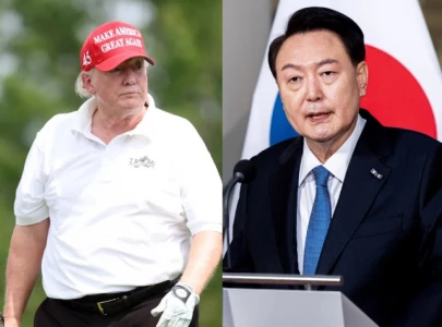 south korea s president yoon takes up golf again in hopes to impress trump