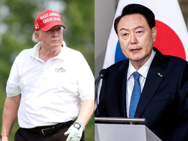south korea s president yoon takes up golf again in hopes to impress trump