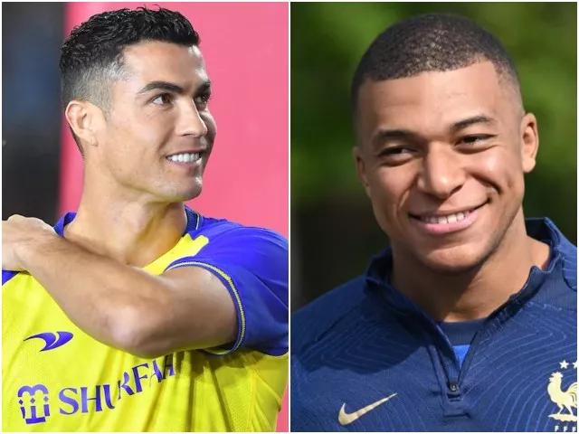 cristiano ronaldo sets instagram record with most liked comment on mbappe s post