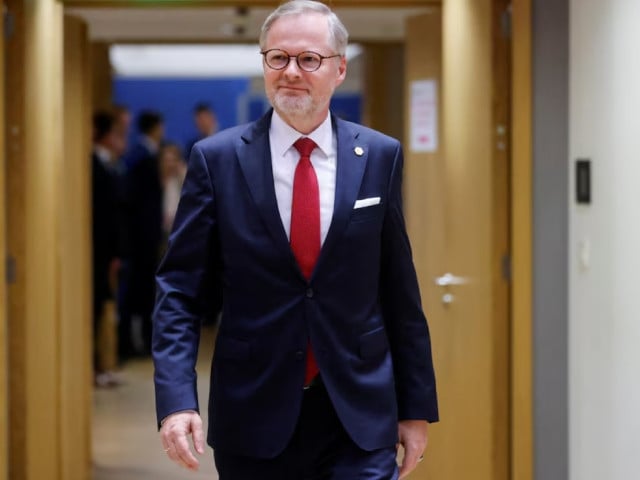 czech republic s prime minister petr fiala walks on the day of a european union leaders informal summit in brussels belgium june 17 2024 photo reuters
