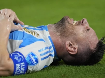 lionel messi suffers injury in copa america final exits game early