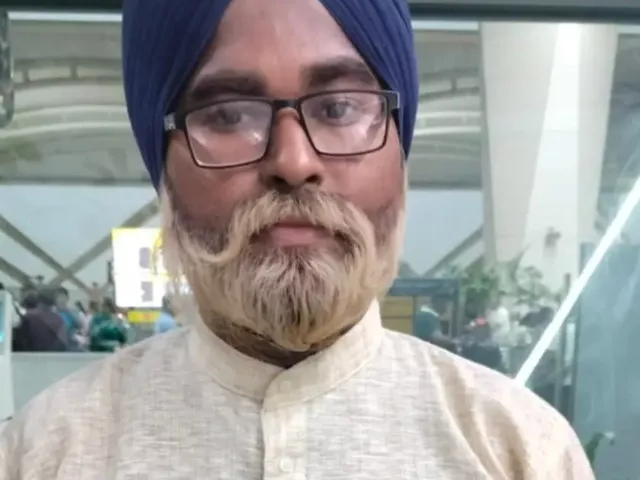 young indian man caught disguised as senior citizen trying to board canadian flight