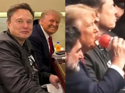 trump and elon musk spotted sipping prime at ufc 309 as ksi reacts w trump and elon
