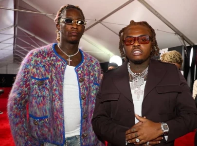 fans divided as young thug s tweets seemingly throw shade at gunna