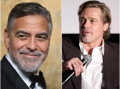 brad pitt and george clooney rekindle their on screen magic in wolfs