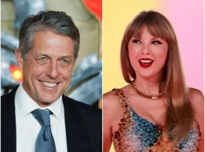 hugh grant attends taylor swift s eras tour in london praises her and travis kelce