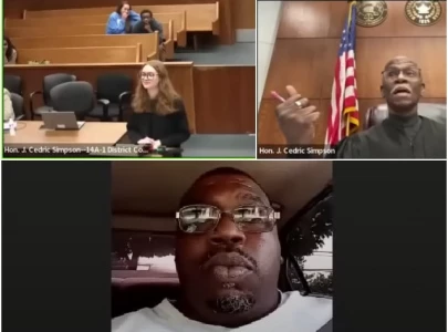 judge shocked as man joins zoom court call while driving on suspended license