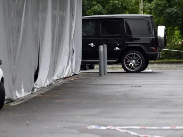 police officers are at work on the site of a shooting that occured overnight during a wedding party in thionville eastern france on june 30 2024 a person was killed and four other wounded during the shooting photo by jean christophe verhaegen photo afp police officers are at work on the site of a shooting that occured overnight during a wedding party in thionville eastern france on june 30 2024 a person was killed and four other wounded during the shooting photo by jean christophe verhaegen photo afp