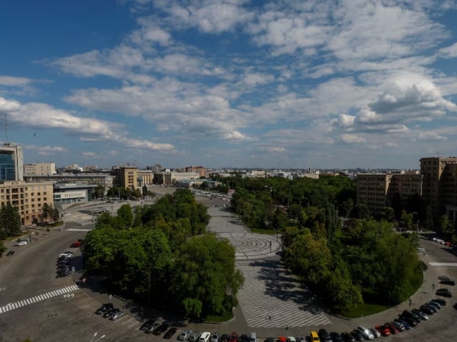 a general view of central kharkiv amid russia s attack on ukraine may 20 2024 photo reuters