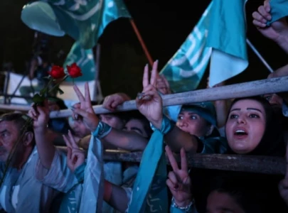 iranian candidates rally ahead of final presidential runoff