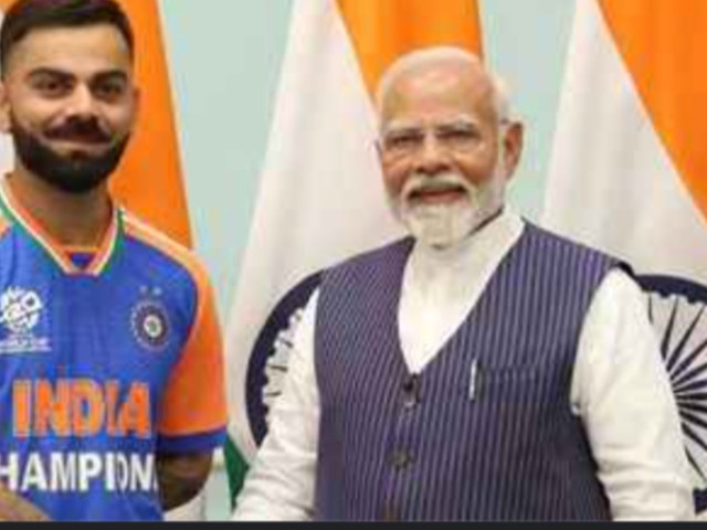 World Cup Indian champions meet PM Modi ahead of victory parade | The Express Tribune