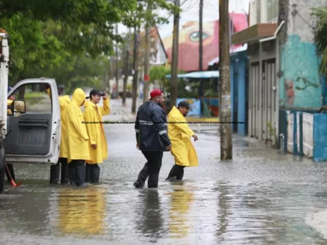 people inspect a flooded street after the landfall of hurricane beryl in cancun quintana roo state mexico on july 5 2024 over 1 million people in the caribbean have been affected by hurricane beryl un humanitarians said friday as a category 4 hurricane that has claimed at least 11 lives so far beryl left a trail of destruction in grenada and saint vincent and the grenadines on monday then impacting jamaica on wednesday the hurricane is currently affecting belize and mexico photo xinhua people inspect a flooded street after the landfall of hurricane beryl in cancun quintana roo state mexico on july 5 2024 over 1 million people in the caribbean have been affected by hurricane beryl un humanitarians said friday as a category 4 hurricane that has claimed at least 11 lives so far beryl left a trail of destruction in grenada and saint vincent and the grenadines on monday then impacting jamaica on wednesday the hurricane is currently affecting belize and mexico photo xinhua