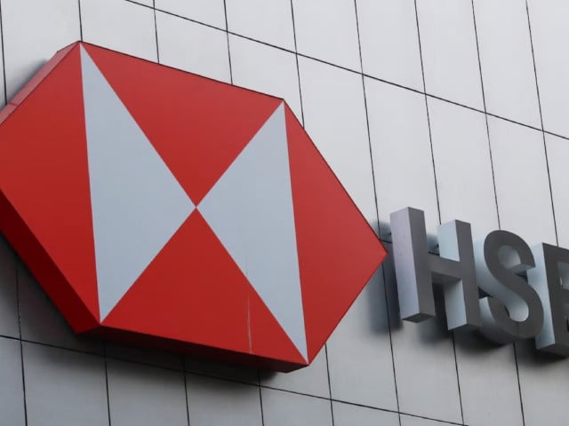 a view of the logo of hsbc bank on a wall outside a branch in mexico city mexico june 14 2024 photo reuters