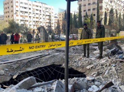 israeli strike hits sites in syrian capital israeli strike hits sites in syrian capital