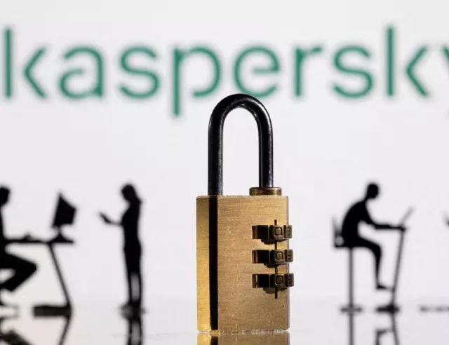 3d printed models of people working on computers and padlock are seen in front of a displayed kaspersky logo in this picture illustration taken february 1 2022 photo reuters 3d printed models of people working on computers and padlock are seen in front of a displayed kaspersky logo in this picture illustration taken february 1 2022 photo reuters